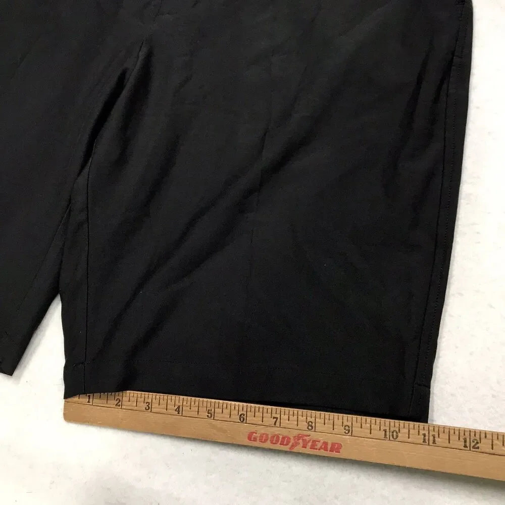 DUNNING Golf Everbest Shorts Men 36 Black Performance Stretch Casual